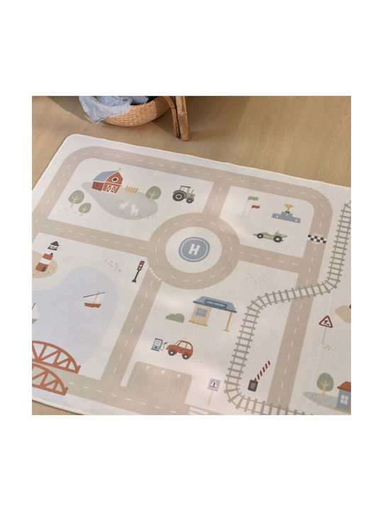 Little Dutch Kinderteppich Mehrfarbig 100x140cm