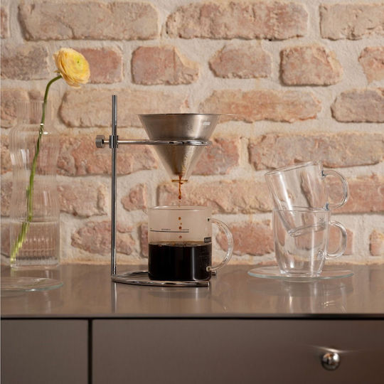Bodum K12354-16 Pour Over Cafetieră de Infuzie Filtru Permanent 1.0l