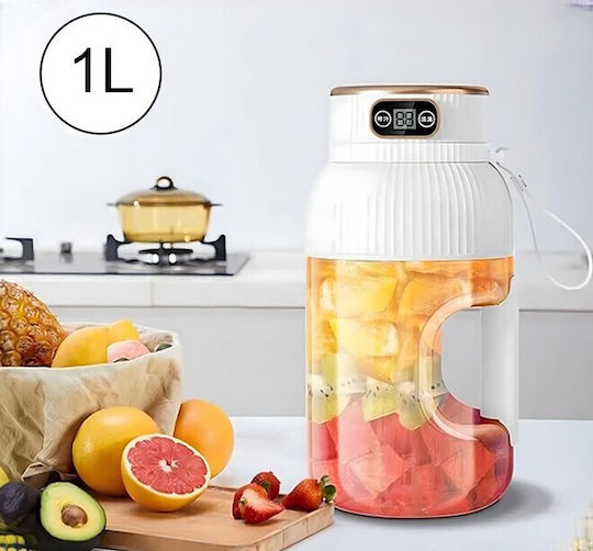 Blender cu Cană din Oțel Inoxidabil 1 lt 7.4V Alb ZN1RCK3QWS1803