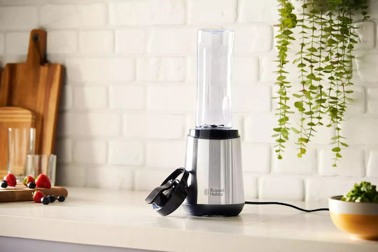Russell Hobbs Blender cu Cană din Plastic 600 ml 300W Argintiu