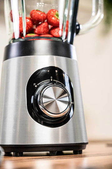 Alpina Blender with Glass Jug 1.5 lt 500W Gray 1378784