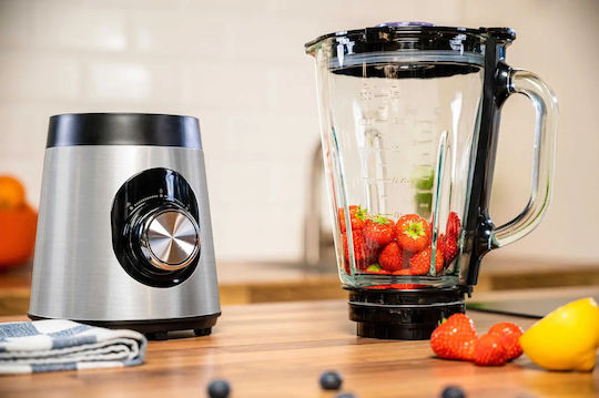Alpina Blender with Glass Jug 1.5 lt 500W Gray 1378784