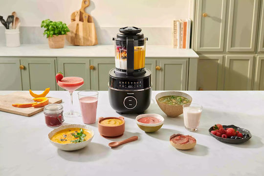Panasonic Blender cu Cană de Sticlă 1.2 lt 950W Gri MX-HG4401KXE