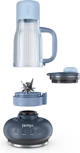 Ninja Blendboss Μπλέντερ με Πλαστική Κανάτα 710 ml Μπλε