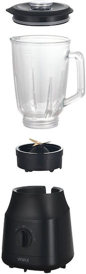 Vivax Blender with Glass Jug 1.5 lt 600W Multicolour 0001388672