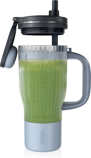 Ninja Blendboss Μπλέντερ με Πλαστική Κανάτα 710 ml Γκρι