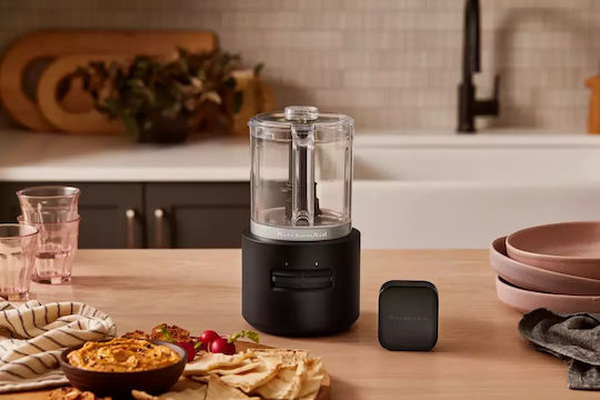 Kitchenaid Μπλέντερ με Πλαστική Κανάτα 1.19 lt 12V Γκρι 5KFCR500BM