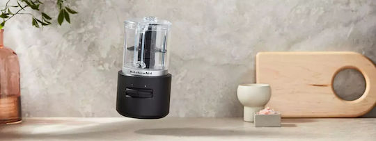 Kitchenaid Μπλέντερ με Πλαστική Κανάτα 1.19 lt 12V Γκρι 5KFCR500BM