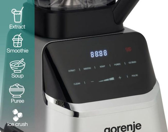 Gorenje Mixer mit Tritan Kanäta 2 l 1500W Schwarzes BP1500DE