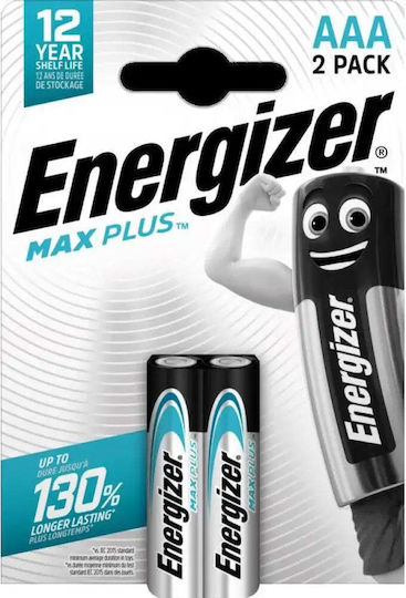 Alkaline Batteries Enr Max Plus Aaa Chp2 Energizer