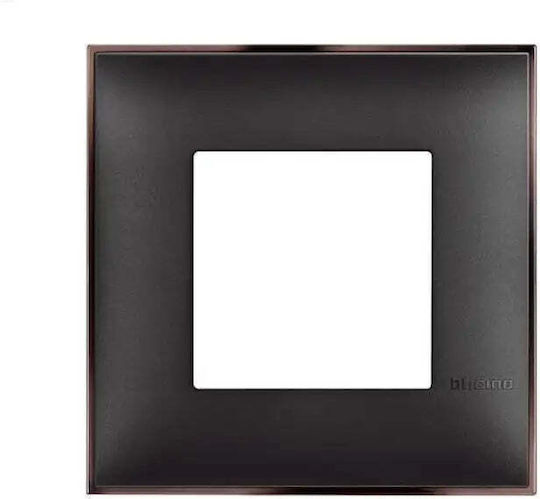 Single Frame Classia Legrand Black Nickel