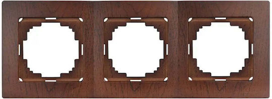 Nilson Alegra Triple Walnut Frame