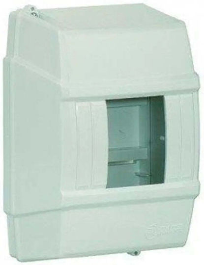 Apartment Panel Surface Mount 4 Modules Box Makel Transparent Door