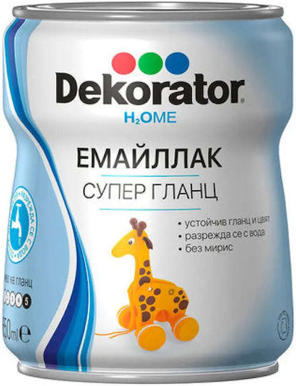 Super Glänzendes Email 650 Ml Rot Dekorator