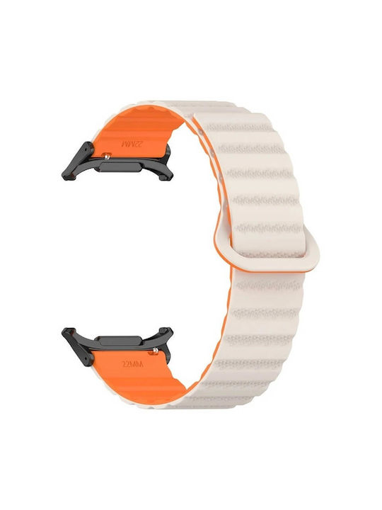 Edman Λουράκι Λευκό (Galaxy Watch Ultra)