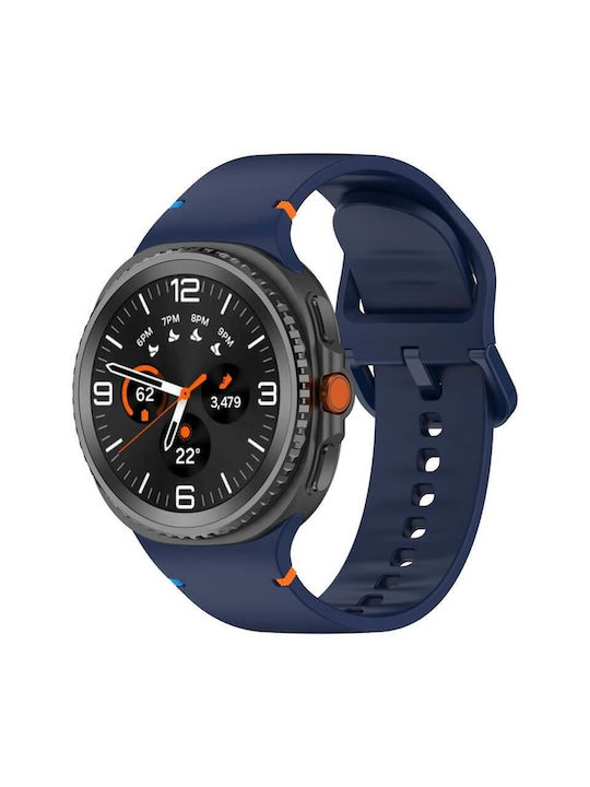 Edman Silicone Strap Blue (Galaxy Watch 8 / 8 Classic)