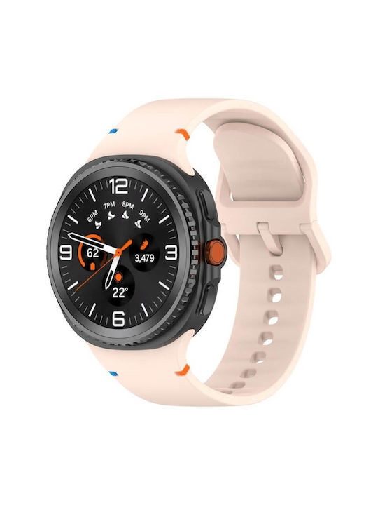 Edman Silicone Strap Pink (Galaxy Watch 8 / 8 Classic)