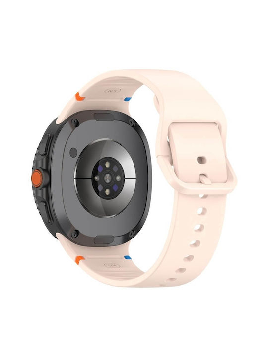 Edman Silicone Strap Pink (Galaxy Watch 8 / 8 Classic)
