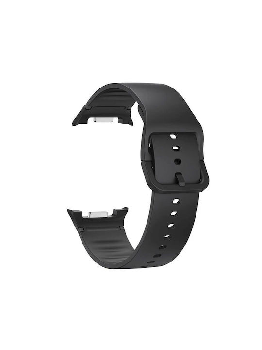 Edman Curea Silicon Neagră (Galaxy Watch 8 / 8 Classic)