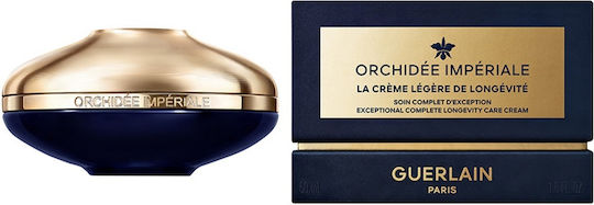 Guerlain Orchidée Impériale Longevity Light Refill Ενυδατική & Αντιγηραντική Κρέμα Προσώπου Ημέρας κατά των Ατελειών με Υαλουρονικό Οξύ 50ml