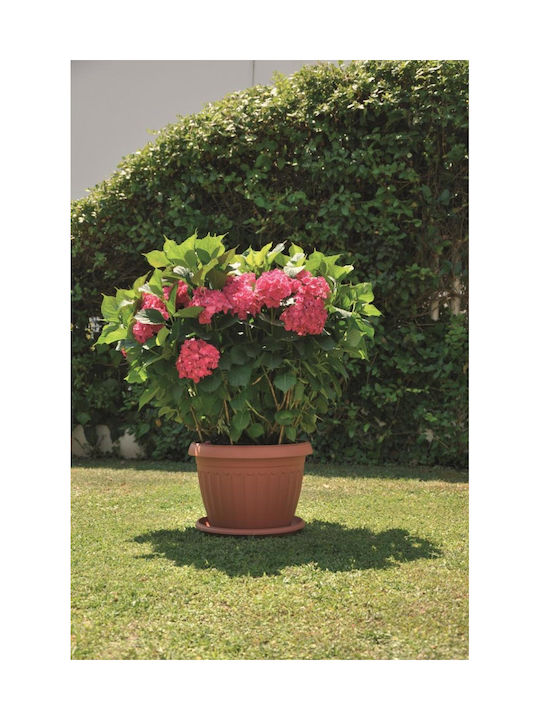 Atmosphera Corfu Саксия За Цветя Кафява 30x24см
