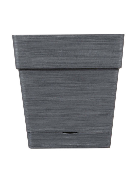 Deroma Kunststoff Blumentopf 17x17cm