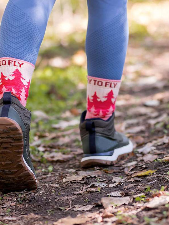 Try to Fly Rosa Socken