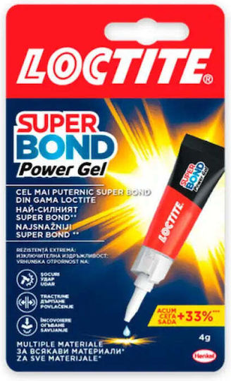 Super Bond Power Gel Instant Glue Gel 4 G Loctite