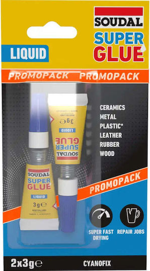 Instant Glue 2 X 3 G Soudal