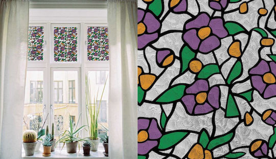 Stained Glass Film 90cm