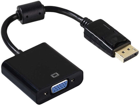 Hama DisplayPort Към Женски VGA Адаптер Кабел Display P.m->VGA/F 53772/20033 Работи Само В Тази Посока