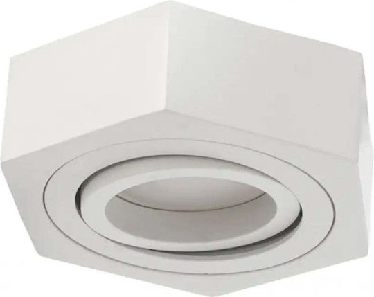 Lightex Spot with GU10 Socket in White Colour