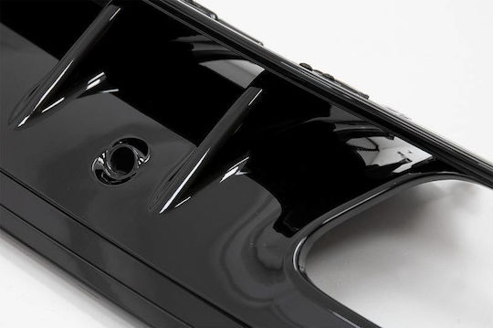 Rear Bumper Diffuser Mercedes-Benz C-Class W205 14-20 Sedan AMG 63 Look Black Tips Mercedes Benz Carner