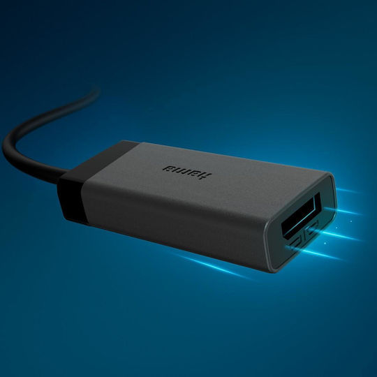 Hama Video Adapter Usb-c Displayport Hdmi Ultra-hd 4k@60hz