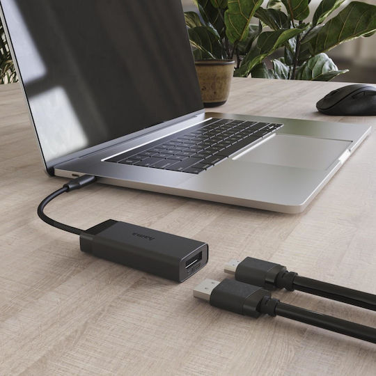 Hama Video Adapter Usb-c Displayport Hdmi Ultra-hd 4k@60hz
