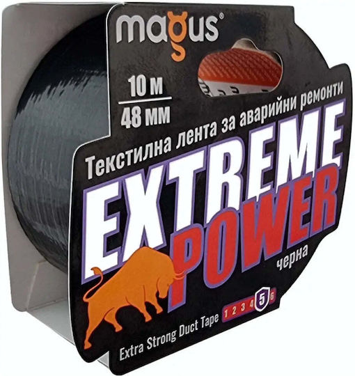 Bandă Hobby Neagră Extreme 10 M 48 Mm Magus