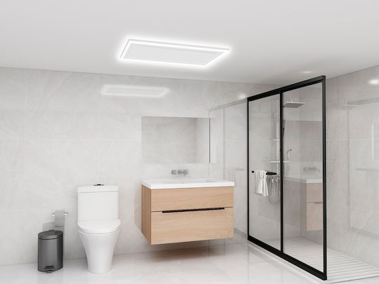 Ambianzza Panouri Radiante Cu Infraroșu De Tavan 800W Alb 128x63cm