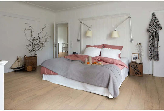Laminated Flooring Egger Oak Elva Natur El2082 8.00 Mm 32/ac4 Bevel