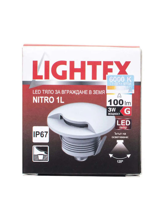 Lightex Spot De Podea LED 3W 60cm Lightex Spot De Podea LED 3W 60cm