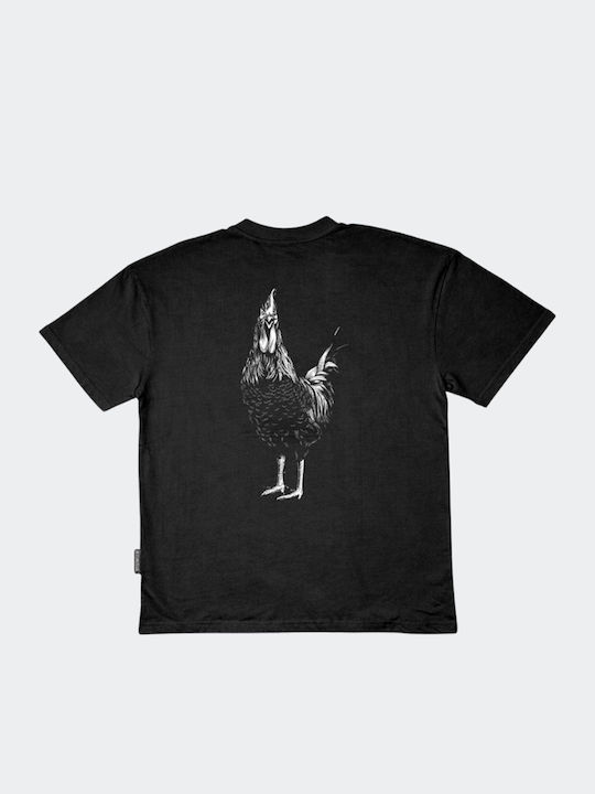 Don't Touch My Cock T-shirt Μαύρο