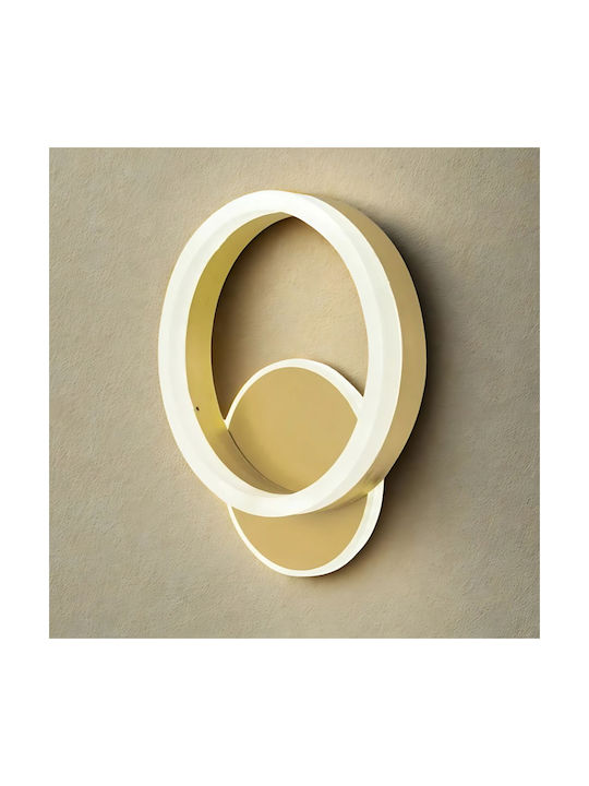 Alista Home Wandleuchte Mit Integrierter LED Gold Alista Home Wandleuchte Mit Integrierter LED Gold