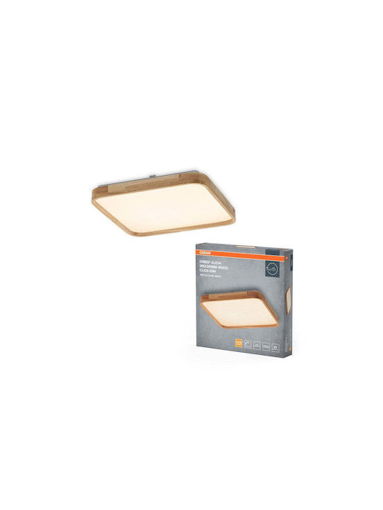 Ledvance Orbis Modern Wandleuchte mit Integrierte LED und Warmes Weiß Licht 39.5x39.5cm