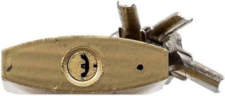 Vorhängeschloss Messing mit Schlüssel 63mm