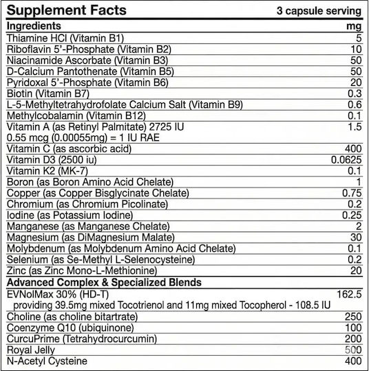Supplement Needs Fertility+ Ειδικό Συμπλήρωμα Διατροφής 90 κάψουλες