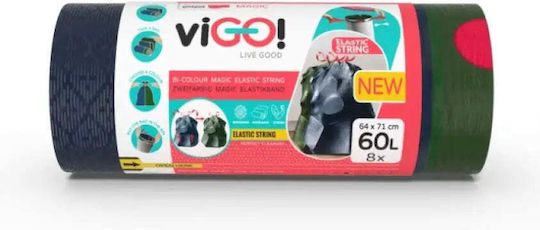 Vigo Kombucha Торби за смет Капацитет 60л 62x60см 8 броя