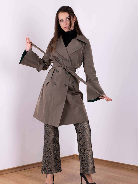 Women's Khaki Coat