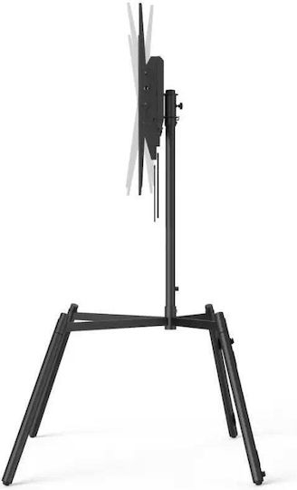 Tv Stand Rotating Adjustable Height 229 Cm 90" Up To 50 Kg