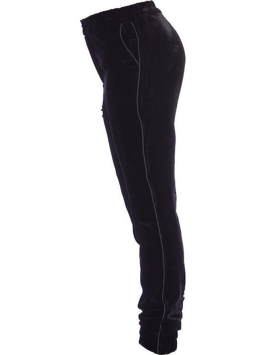 Set Damen Jogginghosen Schwarz