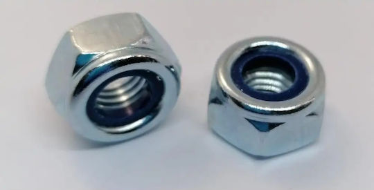 Lock Nut Din985/zinc M8 10pcs Bm
