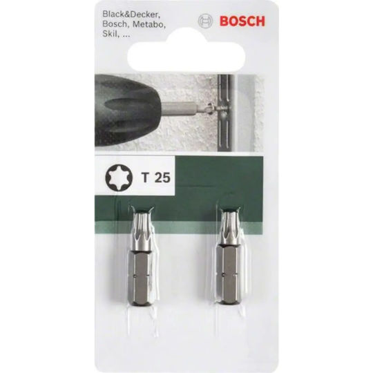 Bosch Schraubendreher-Bits T27x25mm 2 Stück